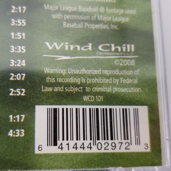 Chicago Cubs Baseball Music Fan CD MLB 2008 Game Songs Wrigley Field Anthem 100 - Picture 6 of 7